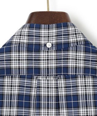 J.PRESS MEN ドビータータンマルチチェック シャツ /B.D ブルー系3