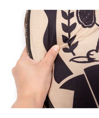 PET PARADISE スヌーピー クッション 《ブラザー》 L ブラウン