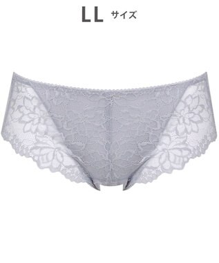 WACOAL サニタリーショーツ 【GOCOCi ゴコチ】 「普通~多い日」に対応 後ろまでしっかりカバー 羽付きナプキン対応 総レース 生理用ショーツ はきこみ丈あさめ レディース PGG198 /ワコール