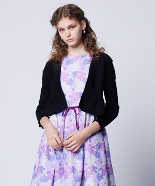 TOCCA 【洗える！】PARASOL KNIT ボレロ ブラック系