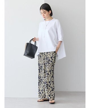 AMERICAN HOLIC 接触冷感ポンチョシルエットポンチプルオーバー Off White