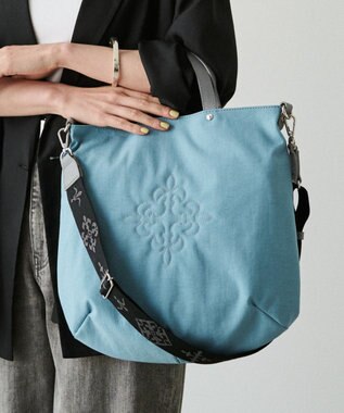 russet 《15か月連続！ブランド月間ランキング1位》コーデュラナイロン 2WAYトートバッグ(CE-1404-WEB) L.Blue