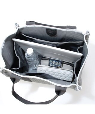 UNBILLION カシュカシュ cachecache / ジャガードニットスクエアビッグトート GY