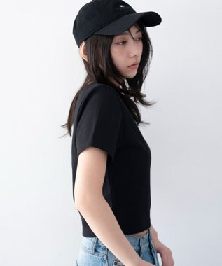 WEGO コンパクトリブT ブラック