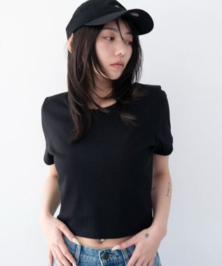 WEGO コンパクトリブT ブラック