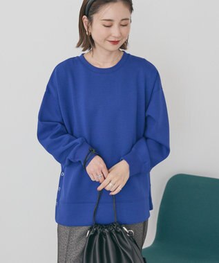 AMERICAN HOLIC サイドドットポンチプルオーバー Blue