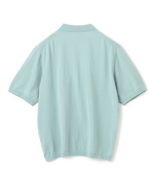 UNFILO MENS スゴ機能美 ニット ポロシャツ【ギフトにもおすすめ】 スモーキーグリーン