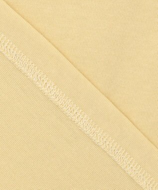 Feroux 【UVケア】リボンスリーブドルマン Tシャツ ライトイエロー系