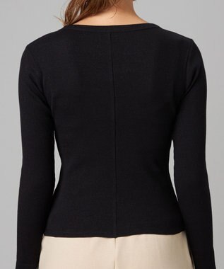 Chacott Chacott BALANCE ホリデーラメロングスリーブTシャツ ブラック