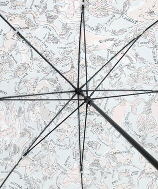 AURORA 【 Beaurance （ビューランス）】88星座プリント雨傘（長傘） ミントグリーン