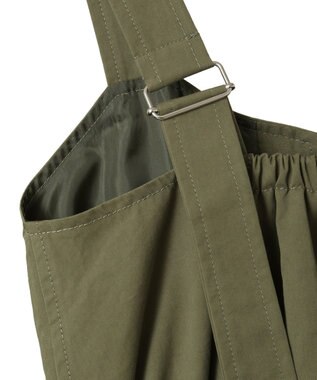 Green Parks ウ゛ィンテージペプラムオールインワン Khaki