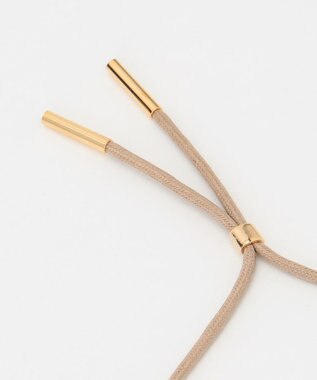 23区 樹脂チェーンネックレス ベージュ系