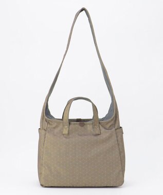 Y'SACCS キュービック×ポイントドット　2WAYトート＆ショルダー　Mサイズ