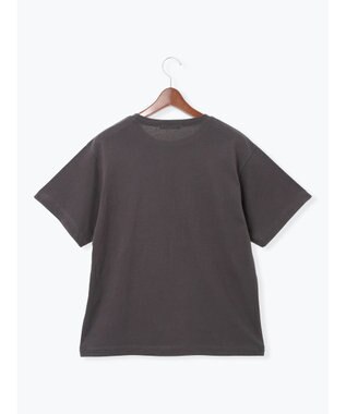 Te chichi 【Disney】MICKEY/フロントプリントTシャツ チャコールグレー