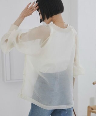 WEGO 【ANGIE VINTAGE】オーガンジープルオーバー ホワイトアイボリー