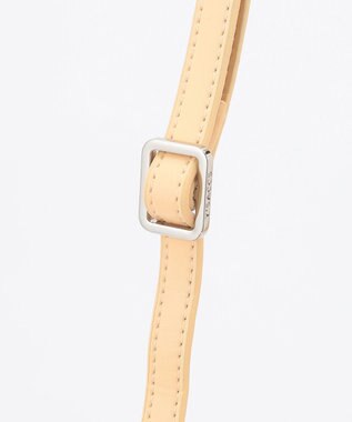 Y'SACCS 【大人のおしゃれ手帖11月号掲載】本上まなみ×Y'SACCS タックラウンドスマートポシェット オレンジ