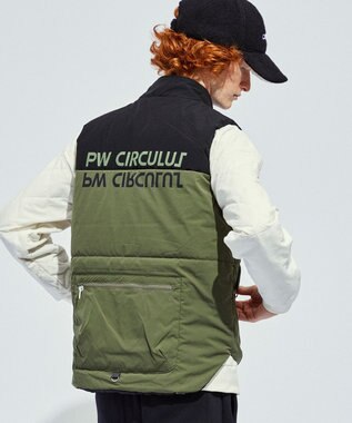 PW CIRCULUS 【手軽に防寒】【MEN】中綿ベスト