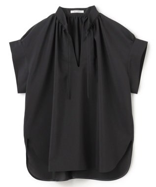 BEIGE， 【洗える/接触冷感/速乾/UVケア対応】BATEAU / ブラウス Black