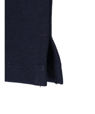 earth music&ecology ハートロゴ刺繍ポロ Blue