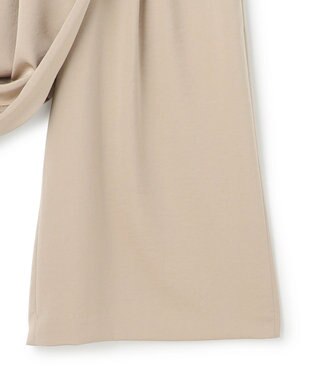 ICB L ワッシャーダルサテン ニーショーツ サンドベージュ