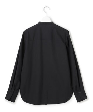 ICB L 【洗える】 レースコンビブラウス ブラック系