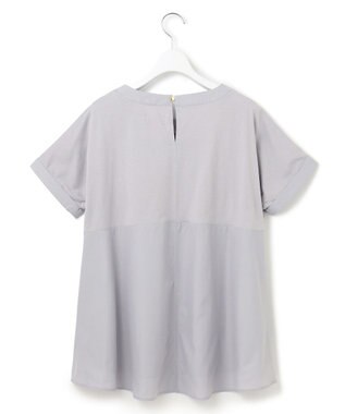 J.PRESS YORK STREET  【WOMEN】【SMOOTH JERSEY】ドルマンペプラム プルオーバー ダルブルー系