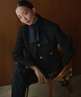 23区 【洗える】23区DENIM ボーイズテーパード パンツ ネイビー系