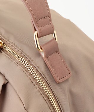 LA BAGAGERIE 【MONICA】13ポケットナイロンリュック グレージュ