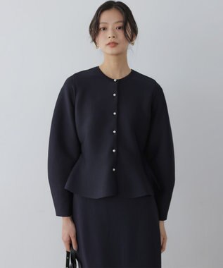 組曲 L 【WEB限定】スポンディッシュニットアップ ネイビー系