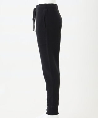 23区 【R(アール)】ウールカシミヤ ニットパンツ ブラック系