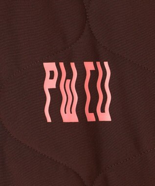 PW CIRCULUS 【撥水加工 / ストレッチ】【MEN】キルティング中綿プルオーバー ゴルフ ダークブラウン系