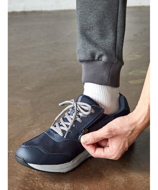 ASICS WALKING ゲルファンウォーカー M042 4E相当 ブルー系