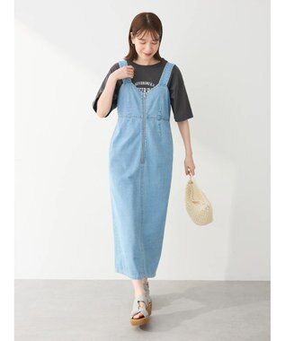 Green Parks ・ＳＵＧＡＲ　ＳＰＯＯＮ　フロントＺＩＰジャンスカ Light Indigo