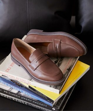 WEGO 【ANGIE VINTAGE】ビットローファー/コインローファー ブラウンその他