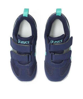 ASICS WALKING アイダホ MINI 5 ネイビーブルー×グリーン
