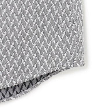 JOSEPH HOMME アロージャガードストレッチ　レギュラーカラーシャツ ライトグレー系