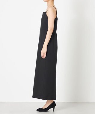 NAVE 【Nave・セットアップ可】ウールポリエステルツイルキャミドレス ブラック系