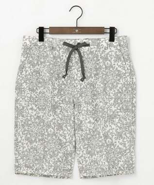 JOSEPH ABBOUD 【エコ撥水/ストレッチ】ライトウェイブライトプリント レジャー ショーツ