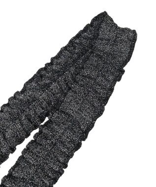 Green Parks ラメフリルモバイルストラップ Black