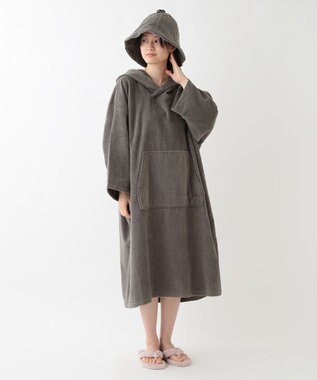 UCHINO エアリータッチ サウナタオルハット グレー