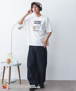 WEGO 【トムとジェリー/グレムリン/バットマン/ユニセックス着用ITEM/SMLサイズ展開】キャラクターズグラフィックT1（SS） 柄5
