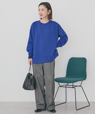 AMERICAN HOLIC サイドドットポンチプルオーバー Blue