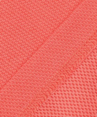 23区GOLF 【WOMEN】ハニカムライト鹿子 半そでポロシャツ ピンク系