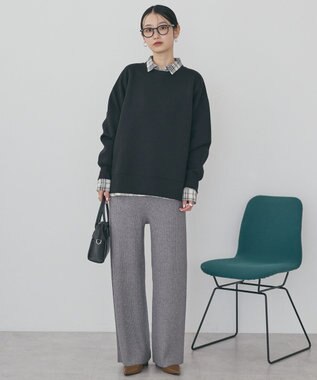 AMERICAN HOLIC サイドドットポンチプルオーバー Black