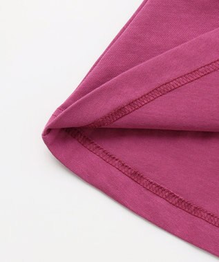 組曲 KIDS 【150-160㎝】マリンボーダー ワンピース ラズベリー