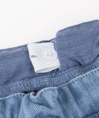 ANY KIDS カットデニム ガーリーパンツ ブルー