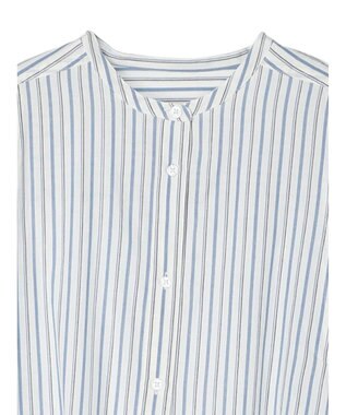 Green Parks Ｉ　切替ロングシャツワンピース Stripe