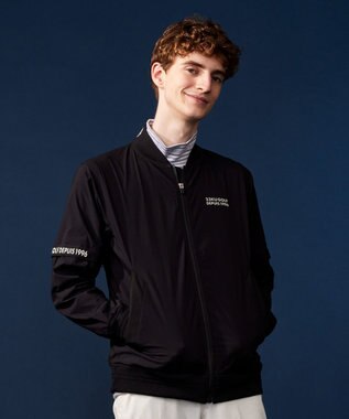 23区GOLF デタッチャブルスリーブ【MEN】２ＷＡＹ ブルゾン ブラック系