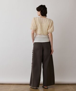 GRACE CONTINENTAL レーススカラトップ キナリ