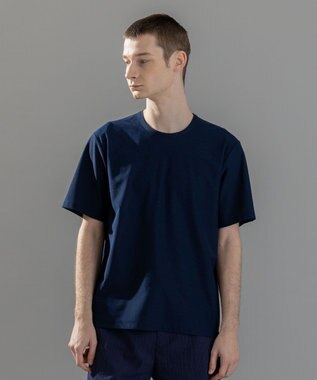 JOSEPH HOMME <新色追加>新素材【抜群の通気性/360度ストレッチ】エアトールストレッチ クルーネックTシャツ ネイビー系